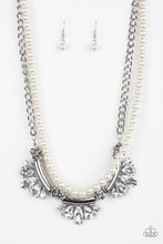 Load image into Gallery viewer, Bow Before The Queen - White Paparazzi
