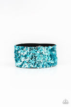 Load image into Gallery viewer, Starry Sequins - Blue Paparazzi