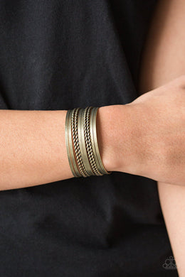 Perfectly Patterned - Brass Paparazzi