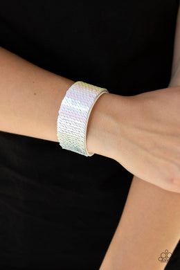 Mer-mazingly Mermaid - Pink/White/Silver Paparazzi