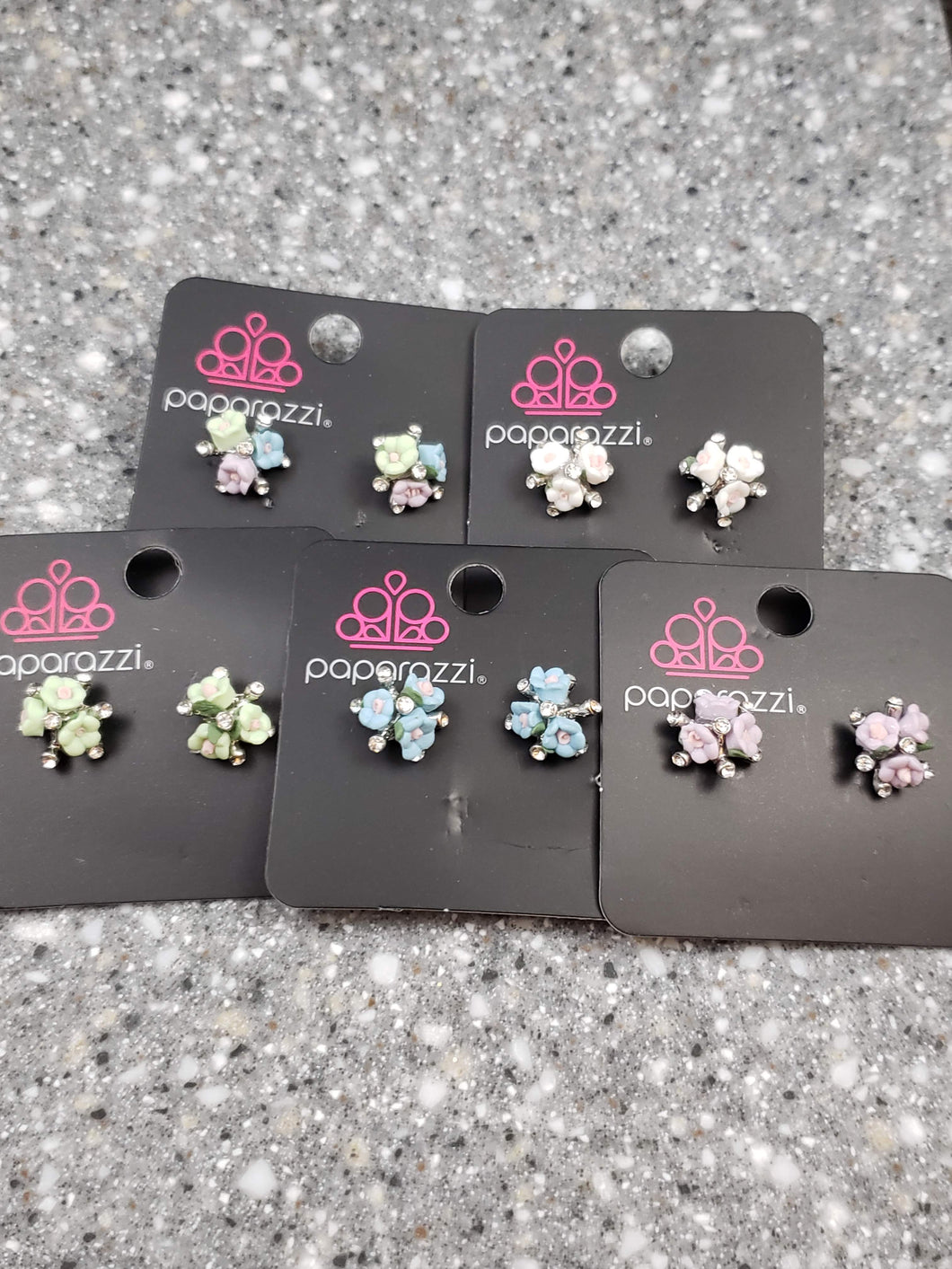 Starlet Shimmer Earrings - Bouquet