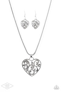 FILIGREE Your Heart With Love - Silver Paparazzi