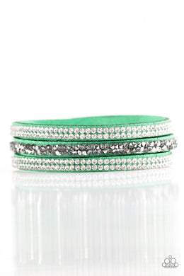 Mega Glam - Green Paparazzi