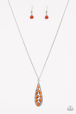 Teardrop Treasure - Orange Paparazzi