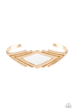 In Total Denile - Gold Paparazzi