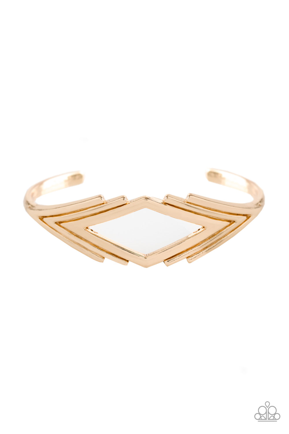 In Total Denile - Gold Paparazzi