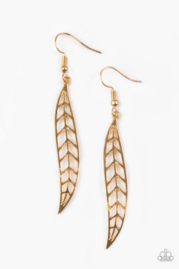 Feelin Feathery - Gold Paparazzi