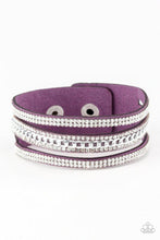 Load image into Gallery viewer, Rollin In Rhinestones - Purple Paparazzi
