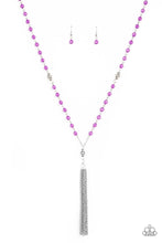 Load image into Gallery viewer, Tassel Takeover - Purple Paparazzi