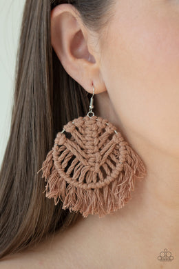 All About MACRAME - Brown Paparazzi