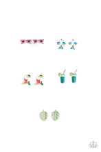 Load image into Gallery viewer, Starlet Shimmer - Paparazzi Vacation Earring Kit