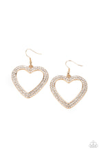 Load image into Gallery viewer, GLISTEN To Your Heart - Gold Paparazzi