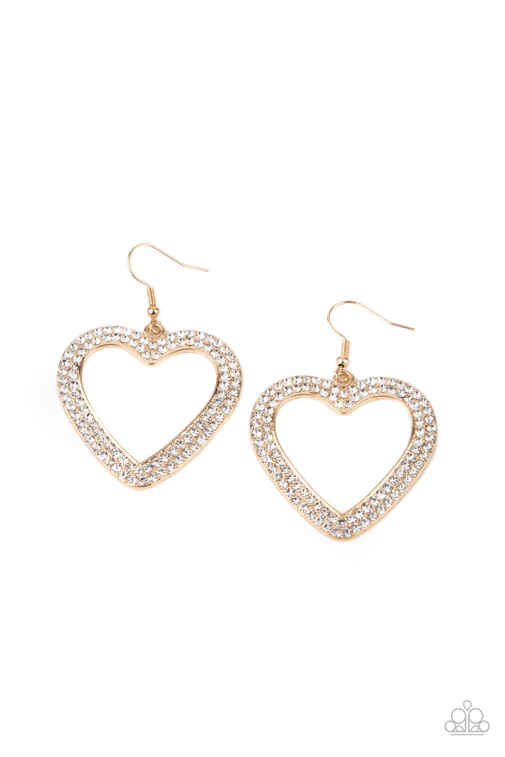 GLISTEN To Your Heart - Gold Paparazzi