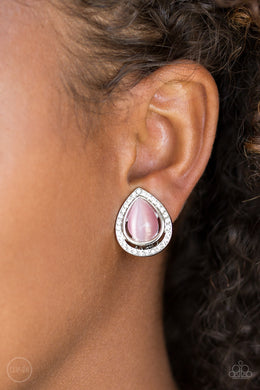 Noteworthy Shimmer Pink Clip On Paparazzi