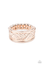 Load image into Gallery viewer, Billowy Bands - Rose Gold Paparazzi