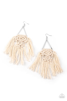 Modern Day Macrame - White Paparazzi
