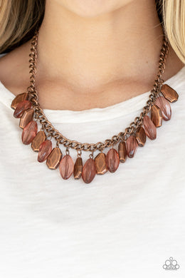 Fringe Fabulous Copper Paparazzi