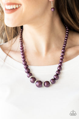 Party Pearls Purple Paparazzi