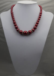 Party Pearls - Red Paparazzi