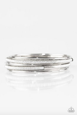 Pay A Hefty Shine - Silver Paparazzi