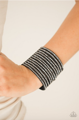 The Boss Is Back - Black/Hematite Paparazzi