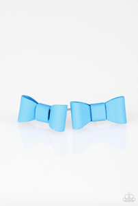 Starlet Shimmer Earrings - Bow-Tie Post Paparazzi