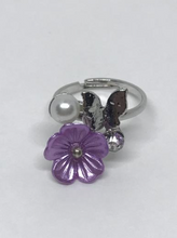 Load image into Gallery viewer, Starlet Shimmer Rings - Flower Butterfly Paparazzi