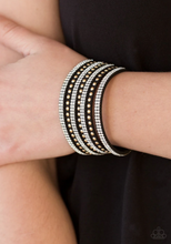 Load image into Gallery viewer, Victory Shine - Black/Gold Paparazzi